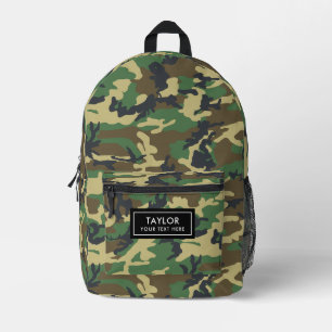 Camo Woodland Camouflage Bedrukte Rugzak