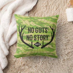 Camo Word Art Sierkussen jagen op Antlers