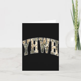 Camo Yhwh Elke Adem Spreekt Zijn Naam Longen Bloem Kaart
