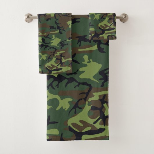 CAMOFLAGE HUNTING PATTERN BAD HANDDOEK (Insitu)