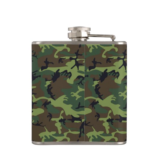 CAMOFLAGE HUNTING PATTERN HEUPFLES (Achterkant)