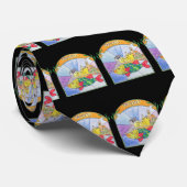 Camogli Fish Stropdas (Opgerold)