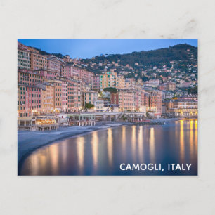 Camogli Italië - Foto van Sunset Travel Briefkaart