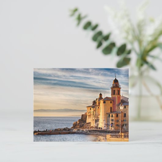 Camogli, Italië Kaart (Staand voorkant)