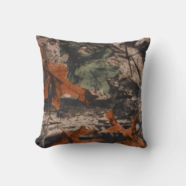 Camojagers Camouflage Throw Couch Pillow jagen Kussen (Voorkant)