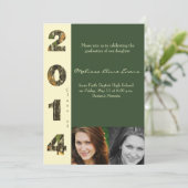 Camoklasse 2014 Afstuderen Uitnodiging (Staand voorkant)