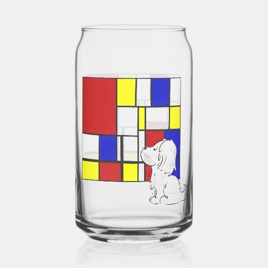 Camomille Inspiré de Mondrian (Verso)