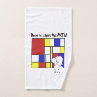 Camomille Inspirée de Mondrian