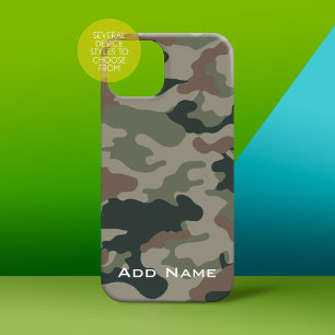 Camopatroonpatroon voor jagers of militairen met n Case-Mate iPhone 14 pro max hoesje
