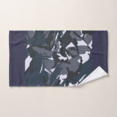 Camou bleu (Serviette à main)