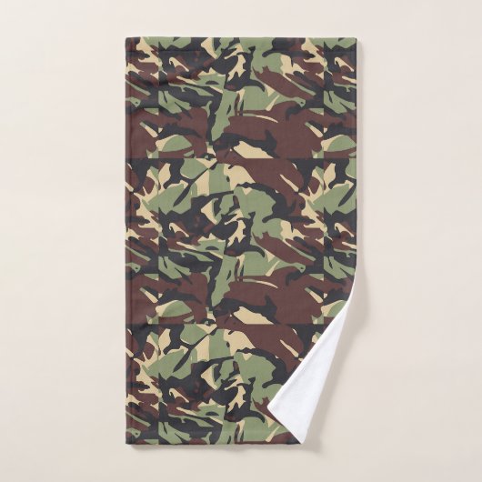 Camou Brown décontracté (Serviette à main)