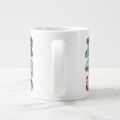 Camouflage 14 Photo Mug Extra Grote Beker (Achterkant)