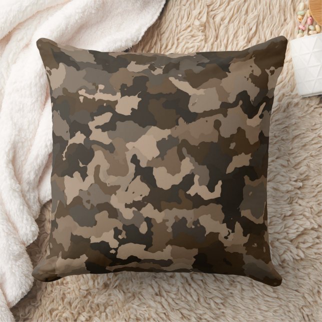 Camouflage 1 kussen (Deken)
