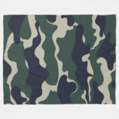 Camouflage 6 60x80 Couverture polaire (Devant (Horizontal))