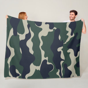 Camouflage 6 60x80 fleece deken