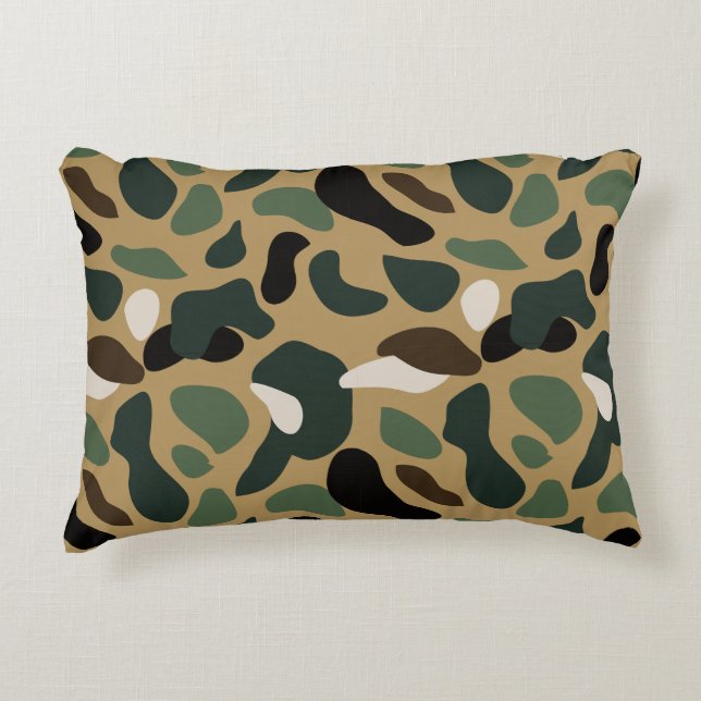 Camouflage 7 accent kussen (Voorkant)