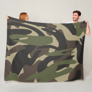 Camouflage 8 60x80 Fleece Deken