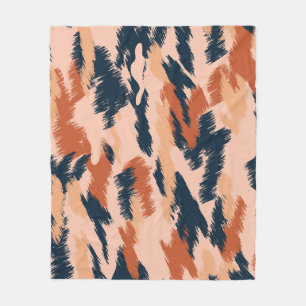 Camouflage Abstract:  naadloos behang. Fleece Deken