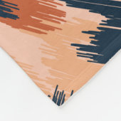 Camouflage Abstract:  naadloos behang. Fleece Deken (Hoek)