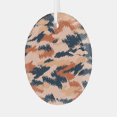 Camouflage Abstract:  naadloos behang. Glas Ornament (Voorkant links)