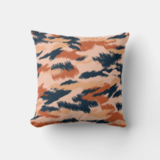 Camouflage Abstract: naadloos behang. Kussen