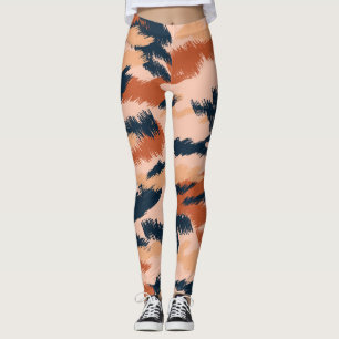 Camouflage Abstract:  naadloos behang. Leggings