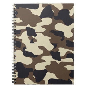 Camouflage Accessoires Notitieboek