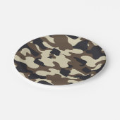 Camouflage Accessoires Papieren Bordje (Gekanteld)