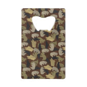 Camouflage animal Silhouette Brown (Devant)