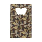 Camouflage animal Silhouette Brown (Dos)