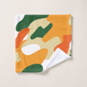 camouflage bad handdoek (Wasdoekje)