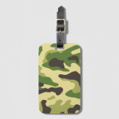 Camouflage Bagagelabel (Voorkant (verticaal))