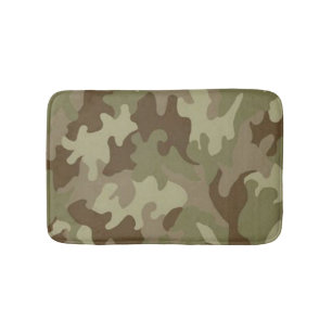 Camouflage Bath Mat