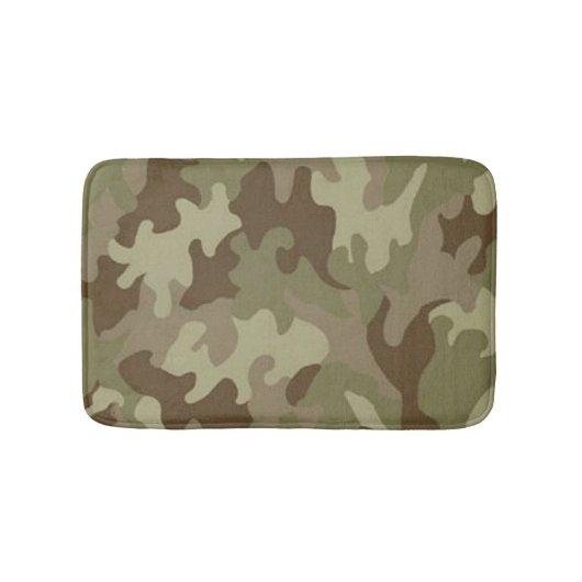 Camouflage Bath Mat (Voorkant)