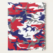 Camouflage, Bleu Blanc Rouge Gris, Militaire, Armé (Dos)