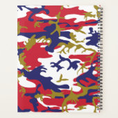 Camouflage, Bleu Blanc Rouge Or, Militaire, Armée (Dos)