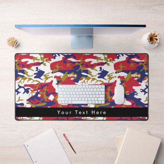 Camouflage, Bleu Blanc Rouge Or, Militaire, Armée (Bureau 1)