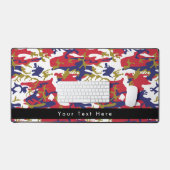Camouflage, Bleu Blanc Rouge Or, Militaire, Armée (Clavier et souris)