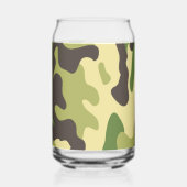 Camouflage Blikvorm Glas (Voorkant)