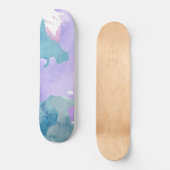 Camouflage Blue Skateboard (Voorkant)
