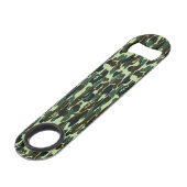 Camouflage Bottle Open Speed Flessenopener (Achterkant Gekanteld)
