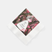 Camouflage bruiloft servetten (Hoek)