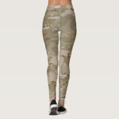 Camouflage | Bruin Camouflage Leggings (Achterkant)