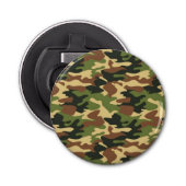 camouflage button flesopener (Voorkant)