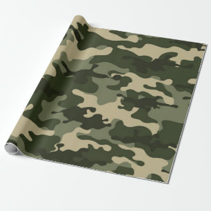 camouflage cadeaupapier
