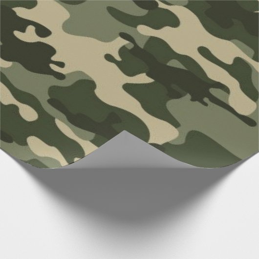 camouflage cadeaupapier (Hoek)