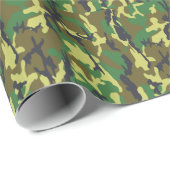 Camouflage Cadeaupapier (Rol Hoek)
