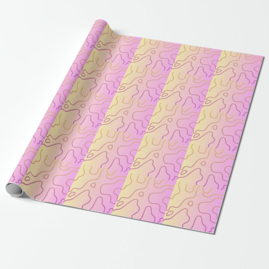 camouflage cadeaupapier (Uitgerold)