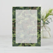 Camouflage Camo Green Brown Pattern (Staand voorkant)