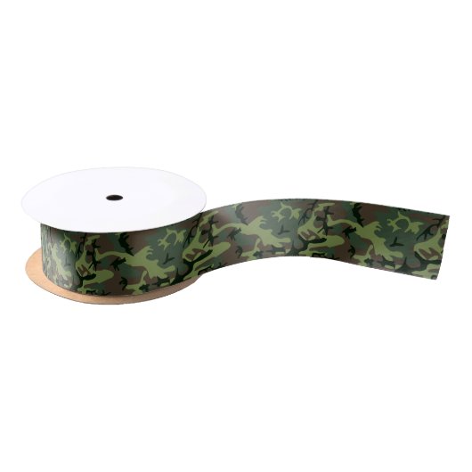 Camouflage Camo Green Brown Pattern Lint (Spoel)